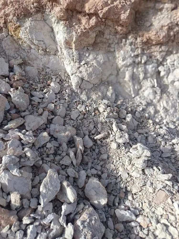Poudre de kaolin, argile blanche douce
